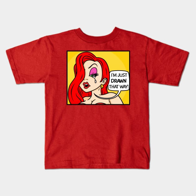 Drawn That Way Kids T-Shirt by blairjcampbell